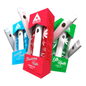 Delta Extrax Lights Out Collection Disposable Vapes
