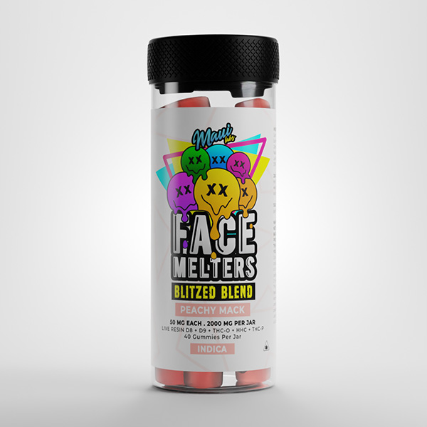 Face Melters Blitzed Blend Gummies | 2000mg | Delta 8 Resellers