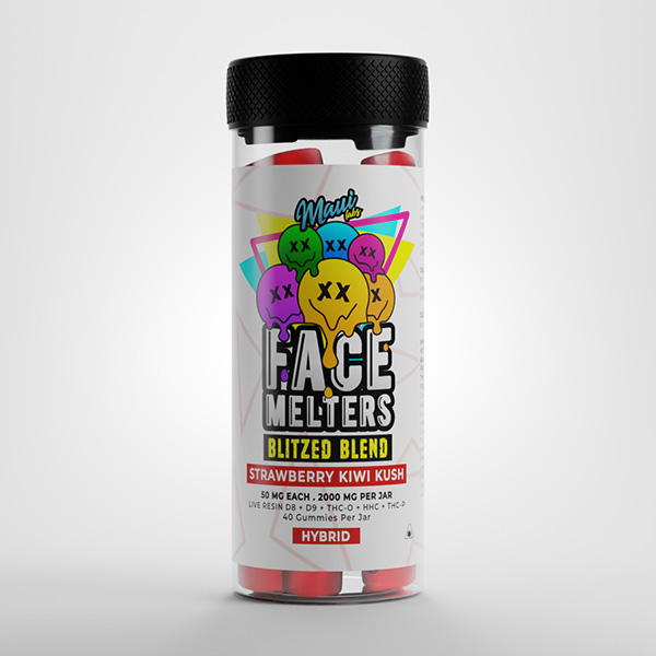 Face Melters Blitzed Blend Gummies | 2000mg | Delta 8 Resellers