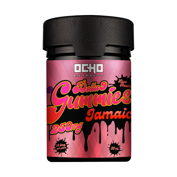 Ocho Extracts Delta-9 Gummies | 250mg | Delta 8 Resellers