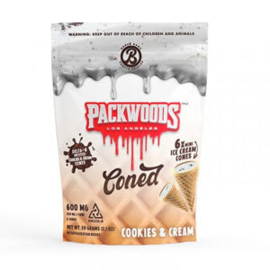 packwoods coned delta 8 600mg cookies and cream