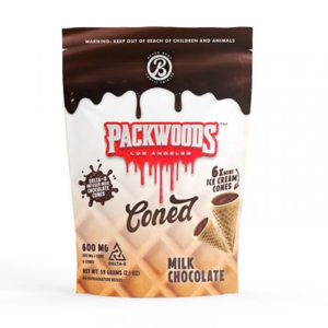 packwoods coned delta 8 600mg milk chocolate