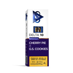 d8 delta 10 disposable 2 grams 2000mg cherry pie gs cookies