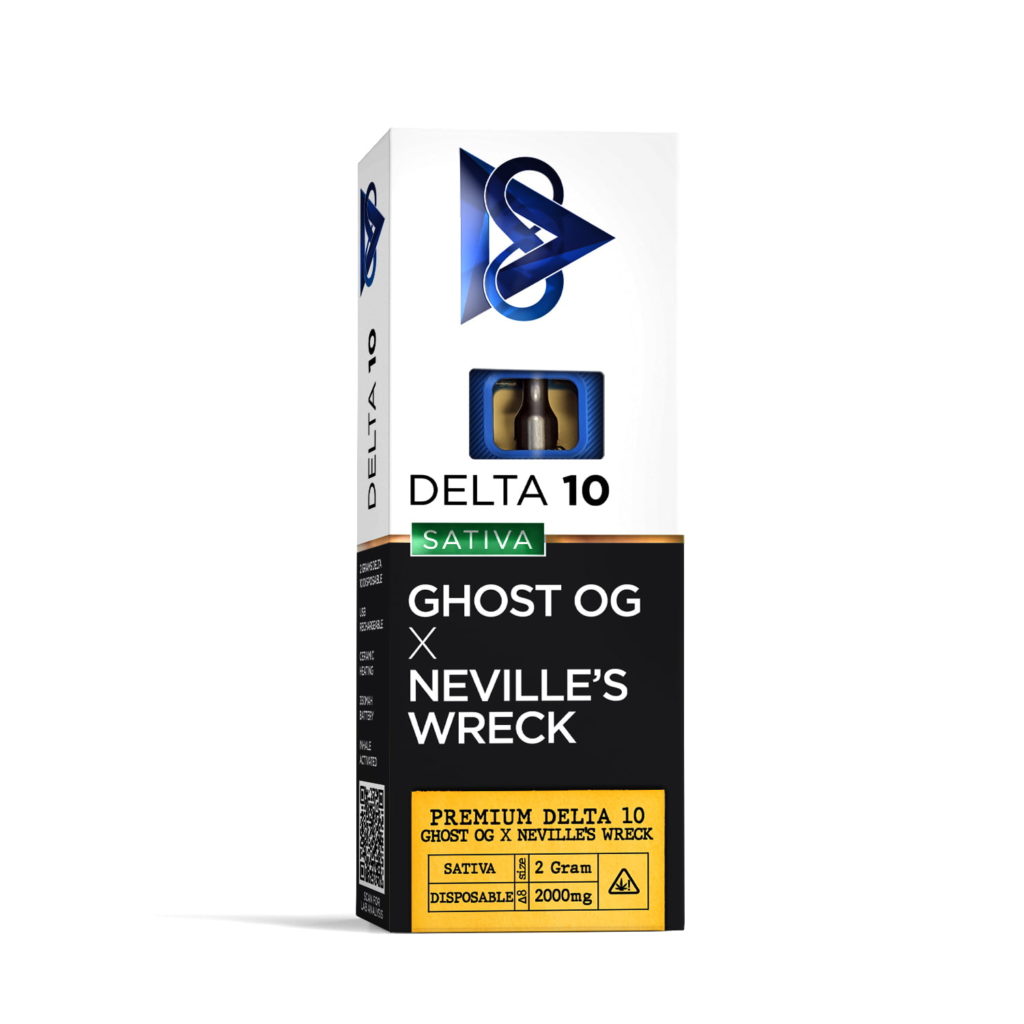 d8 delta 10 disposable 2 grams 2000mg ghost og x nevilles wreck