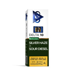 d8 delta 10 disposable 2 grams 2000mg silver haze x sour diesel