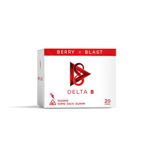 d8 delta 8 1000mg 50mg gummies berry x blast