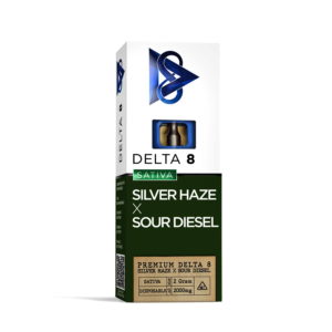d8 delta 8 disposable 2 grams 2000mg silver haze x sour diesel