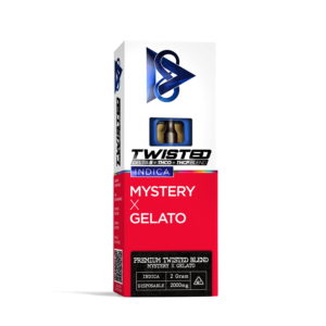 d8 delta twisted disposable 2 grams 2000mg mystery x gelato