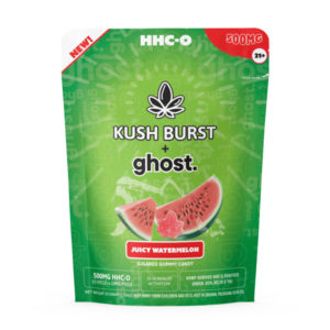 kush burst ghost hhco gummies juicy watermelon