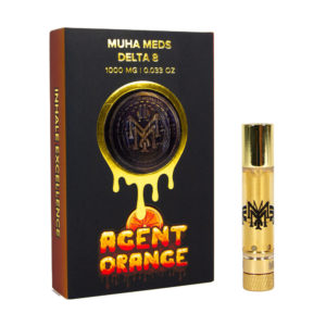 muha meds delta 8 cartridges agent orange