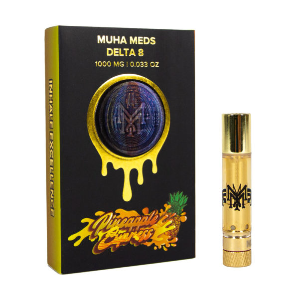 delta 8 hybrid pineapple express vape cart for sale Serene Tree Delta-8 THC Vape Cartridge - 1 Gram main image 0