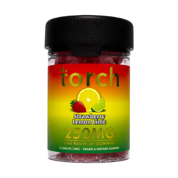 Torch Live Resin Delta 9 Gummies 250mg Delta 8 Resellers