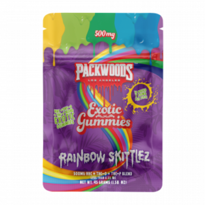 PW Exotic Gummy Bags Rainbow Skittlez