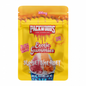 PW Exotic Gummy Bags sunset Sherbert
