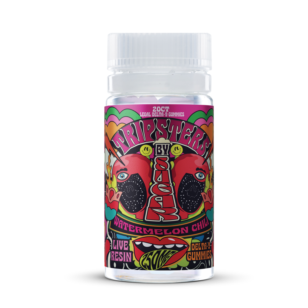 Trippy Sugar D9 Gummies Watermelon Chili