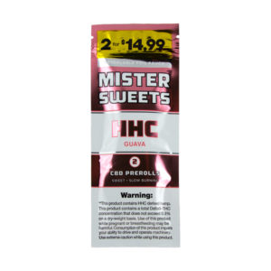mister sweets hhc pre rolls | 2 pack