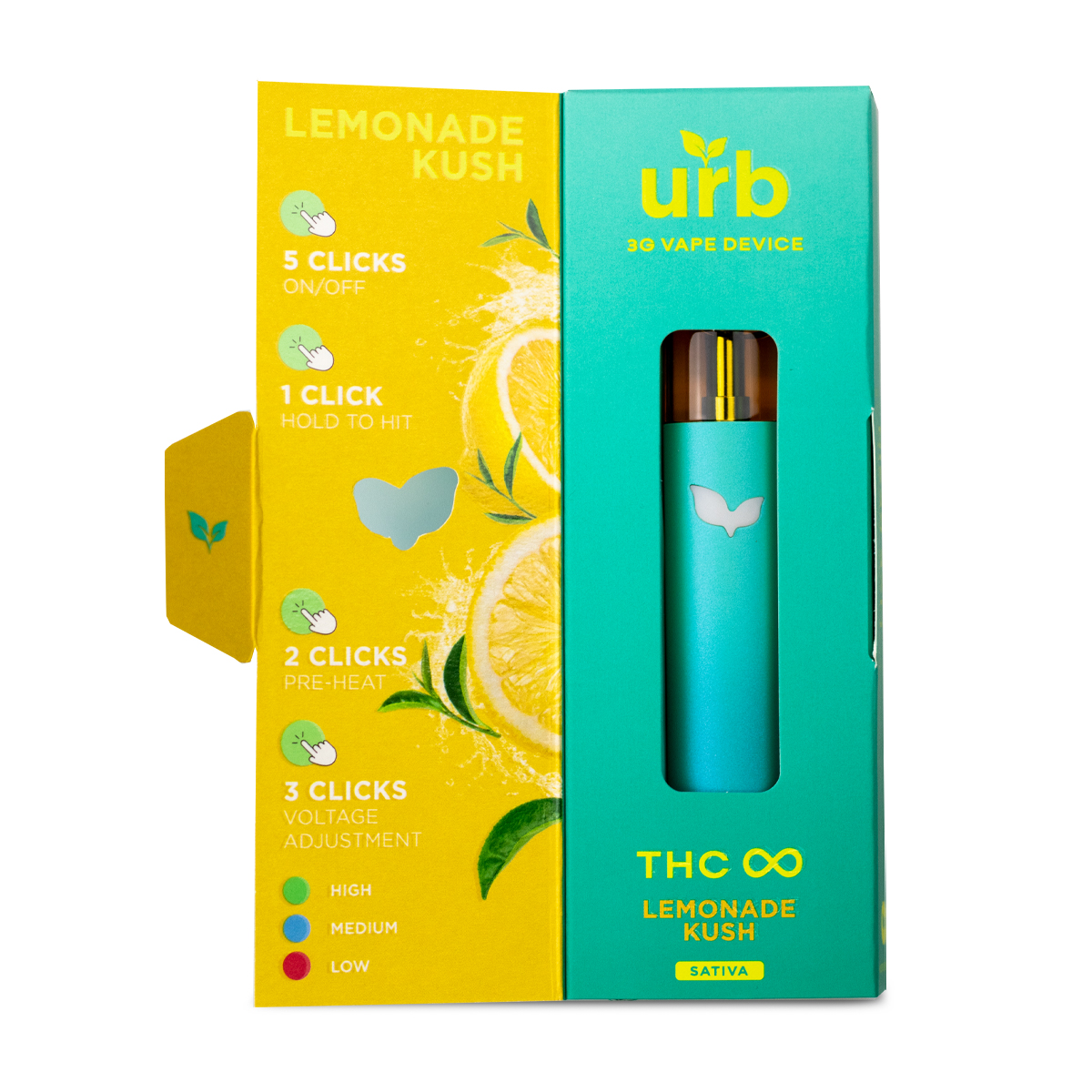 Urb THC Infinity Disposable Vape | 3g | Delta 8 Resellers