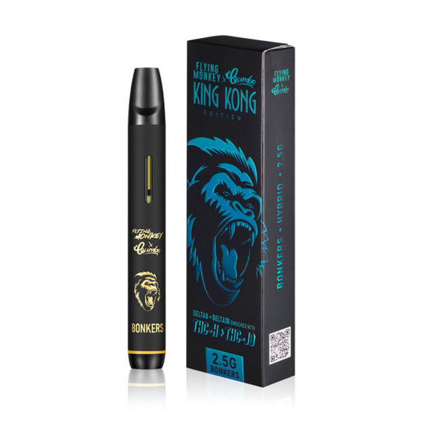 flying monkey x crumbs king kong thc h & thc jd disposables | 2.5 gram