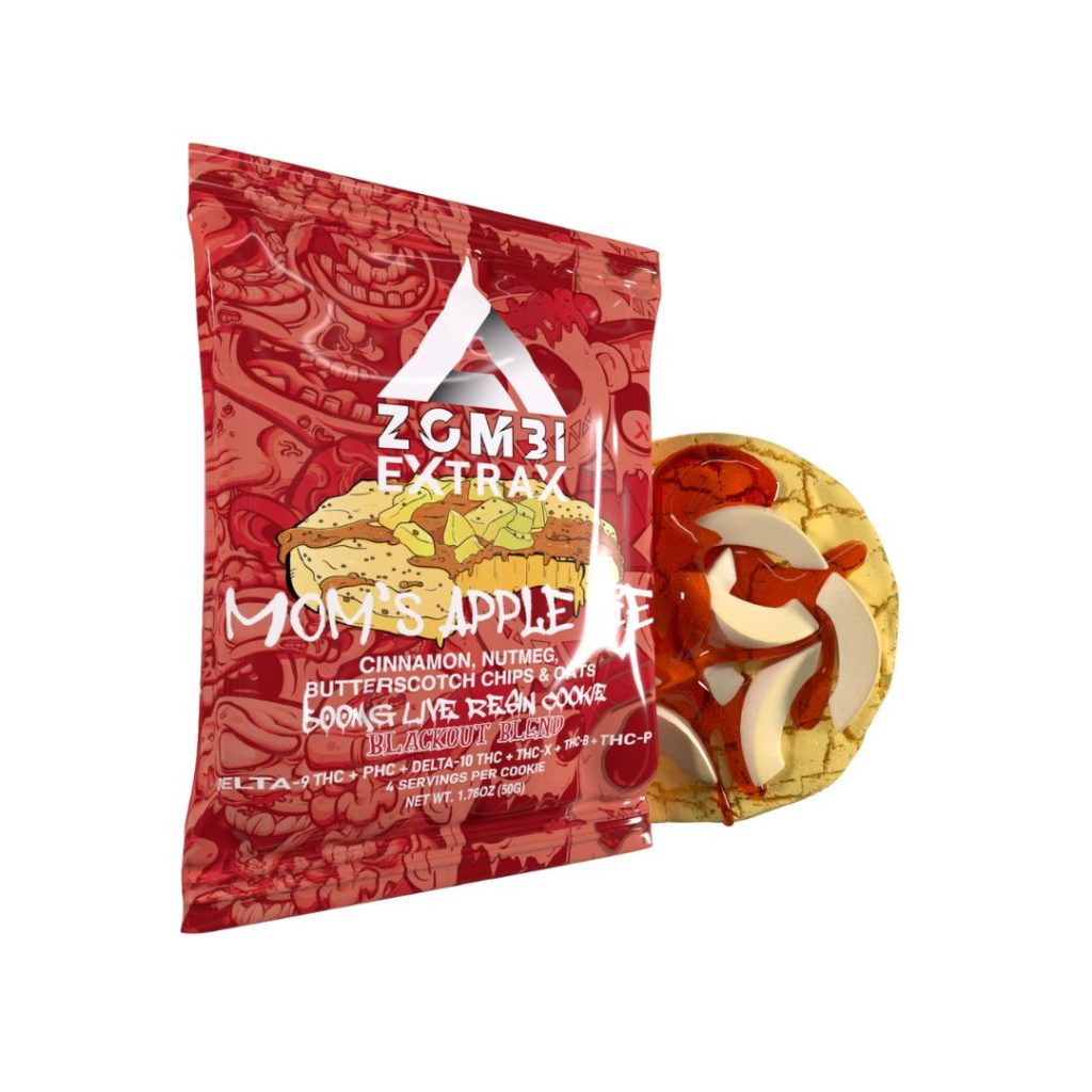 moms apple pie zombi extrax cookie live resin 500mg