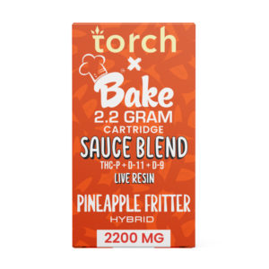 torch bake cartridge pineapple fritter