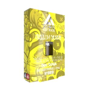 yellow zushi zombi extrax cartridge oleo resin 2g