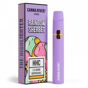 Canna river hhc disp Rainbow Sherbet