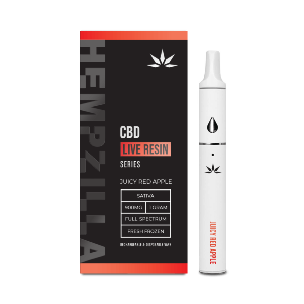 HZ CBD Live Resin 1G Juicy Red Apple HZ CBD Live Resin 1G Juicy Red Apple