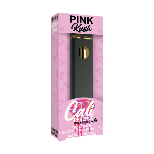 cali reserve 3 gram disposable pink kush
