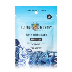 flying monkey heavy hitter gummies blueberry