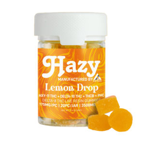 hazy extrax gummies lemon drop