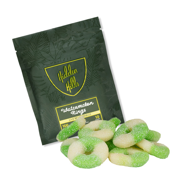 hidden hills gummies watermelon rings