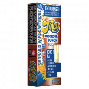 juicy entourage 1000mg cart knockout punch