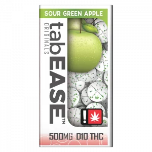 tabease 500mg d10 green apple