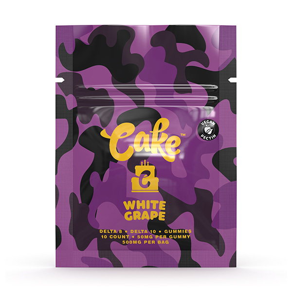 cake delta 8 10 gummies white grape