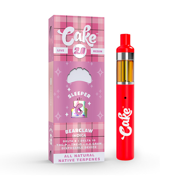cake sleeper blend vape bearclaw