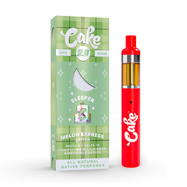 cake sleeper blend vape melon express