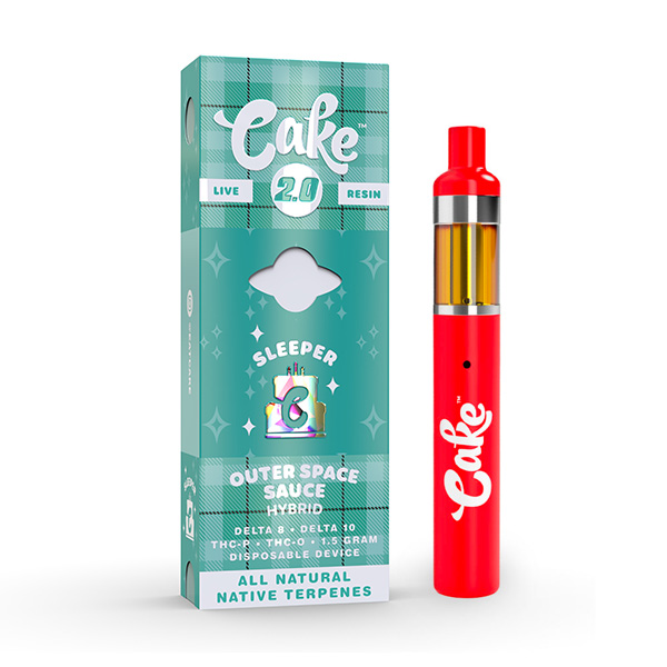 cake sleeper blend vape outer space sauce