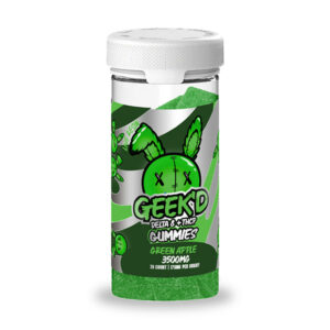 geek'd delta 8 + thc p gummies | 3500mg