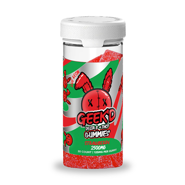 geekd d8 thcp gummies strawberry