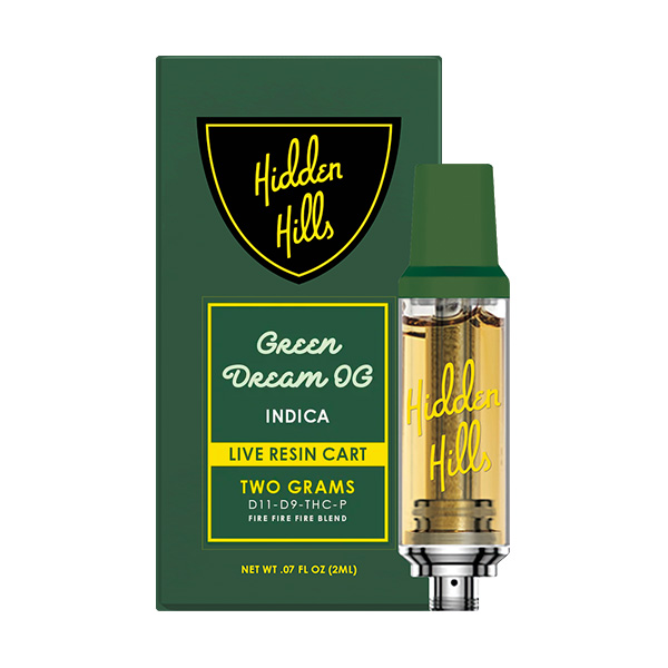 hidden hills live resin cartridge | 2g