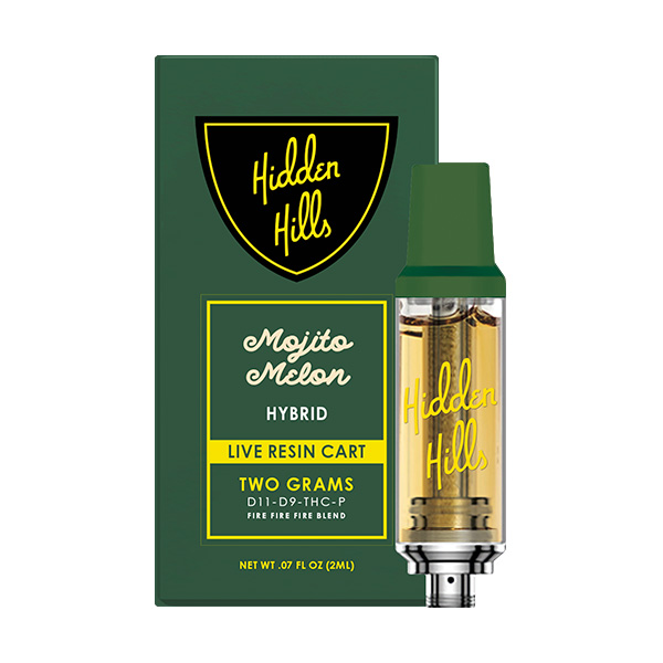 Hidden Hills Live Resin Cartridge | 2g | Delta 8 Resellers