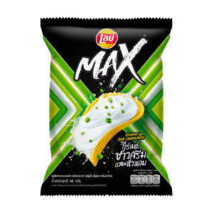 lays max gourmet sour cream onion