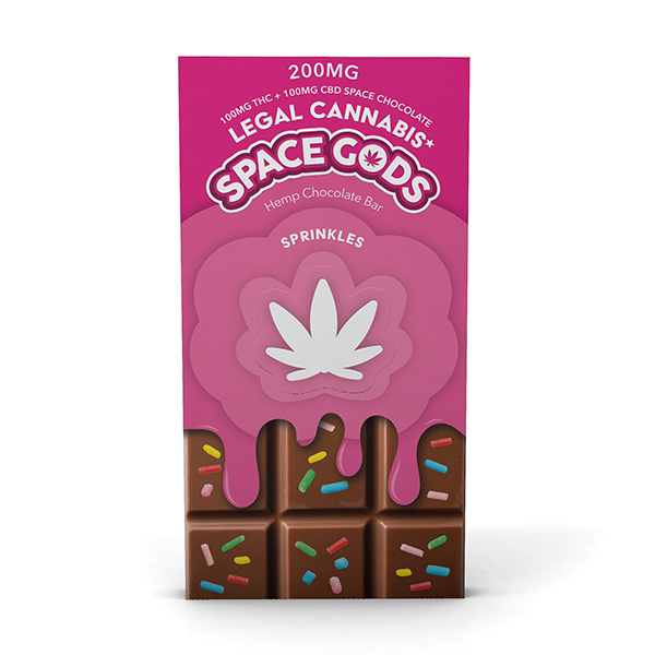 space gods chocolate bars | 200mg