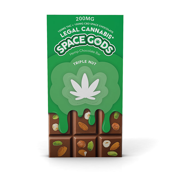 space gods chocolate bars | 200mg
