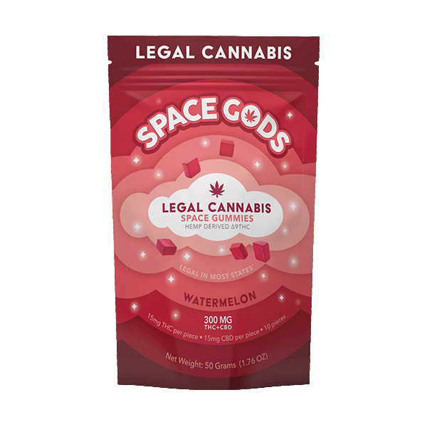 space gods d9 gummies 300mg watermelon