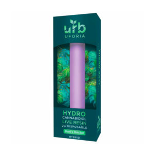 urb cbd hydro live resin disposable | 2g