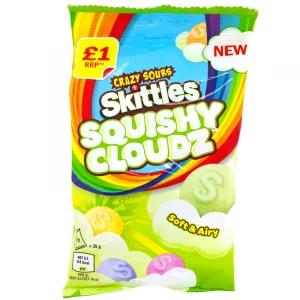 Exotic Skittles Squishy Cloudz Sour 70g