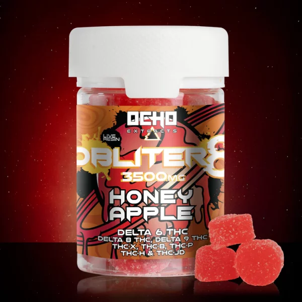 Ocho Extract Obliter8 Gummies Honey Apple 3500mg