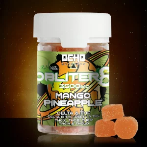 Ocho Extract Obliter8 Gummies Mango Pineapple 3500mg
