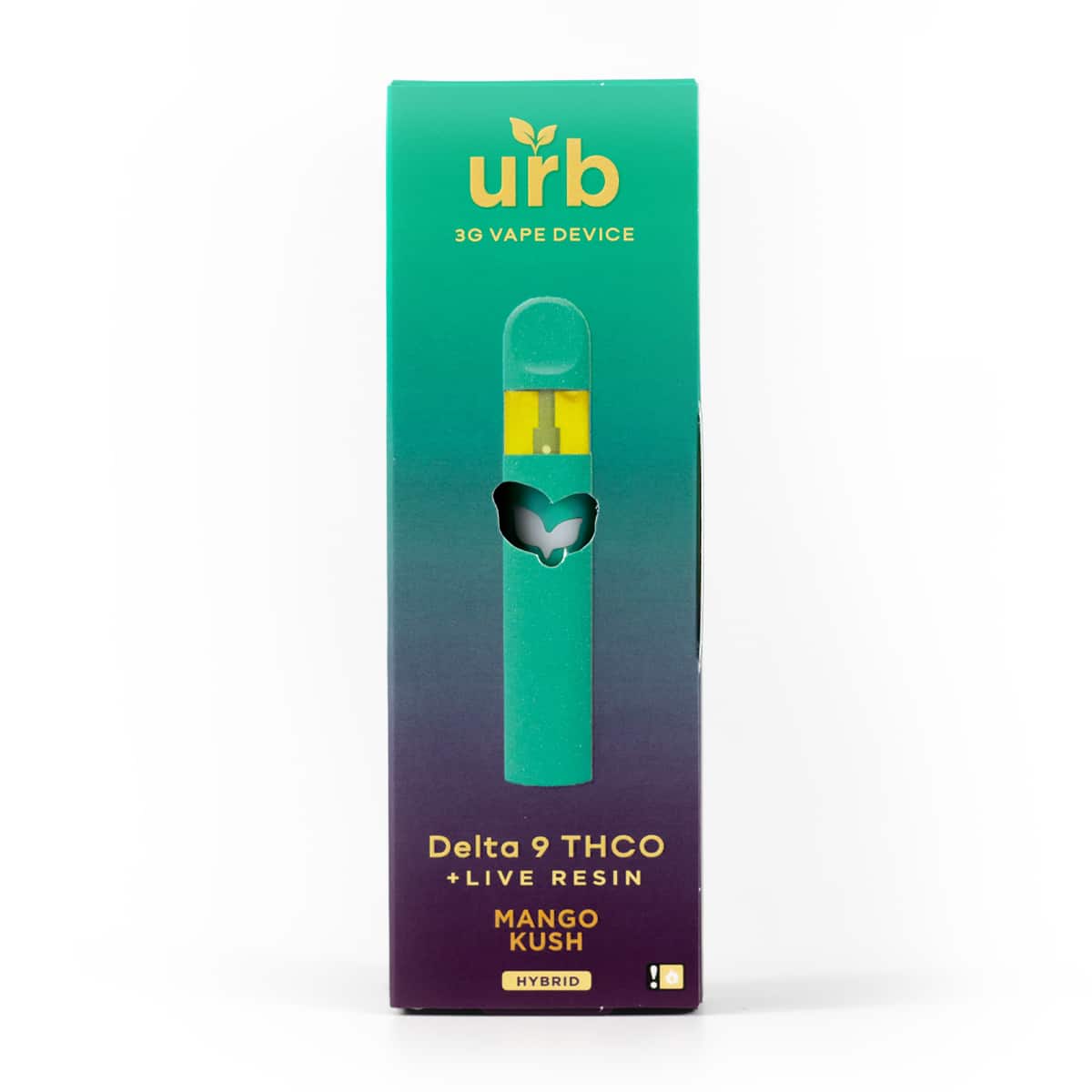 URB D9 Live Resin Disposable | 3g | Delta 8 Resellers